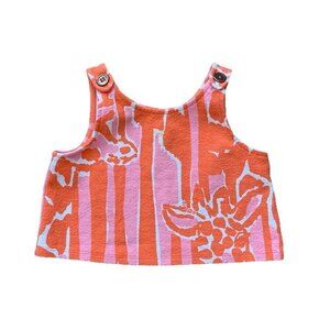 Lilly Pulitzer for TARGET Giraffeeey Giraffe Tank Top Size S (6/6X) Girl's